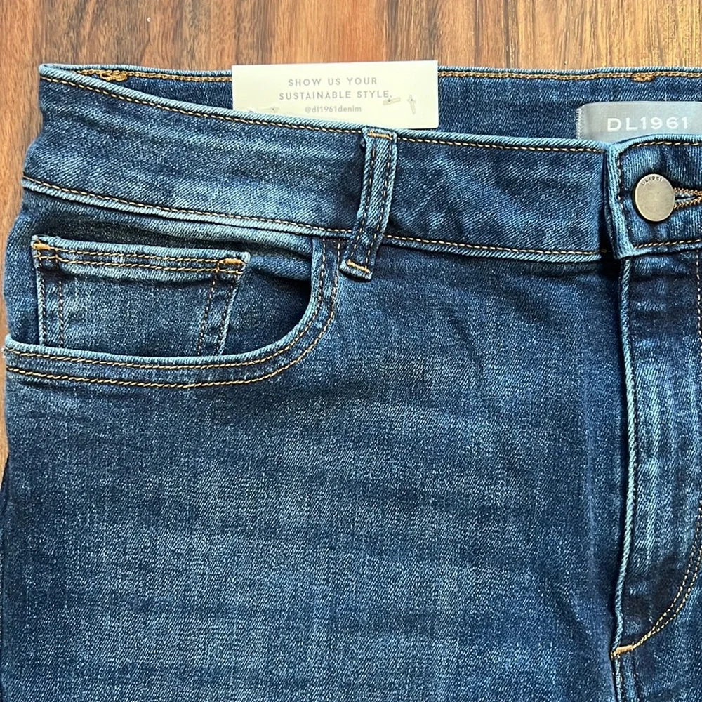 DL1961 Margaux Mid-Rise Instasculpt Ankle Skinny - Picture 9 of 15